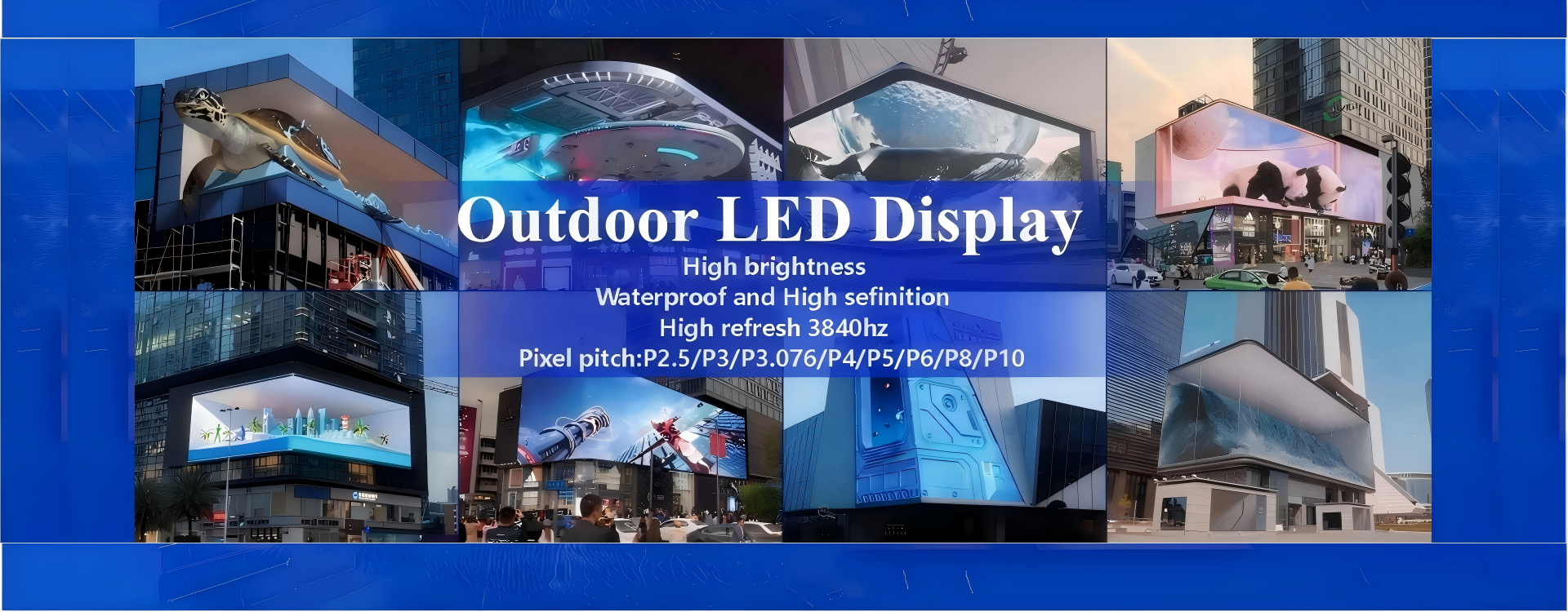 Qualité Affichage LED publicitaire en plein air usine