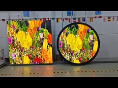 Écran de diaplay à LED rond extérieur