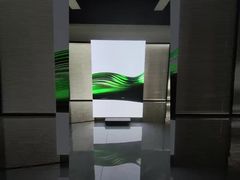 Écran LED double face pliable 3 panneaux