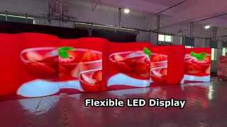 Affichage LED flexible