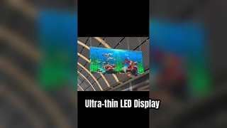 Mur vidéo intérieur ultra-mince 7680hz publicitaire Ledwall