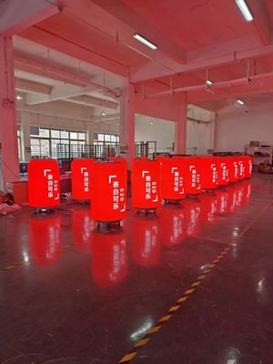 Publicité intérieure Écran à LED flexible Panneau d'affichage Bière Cola Cannes OEM