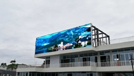 P4 Outdoor Full Color LED Display Screen 500x1000mm Die Casting Aluminum