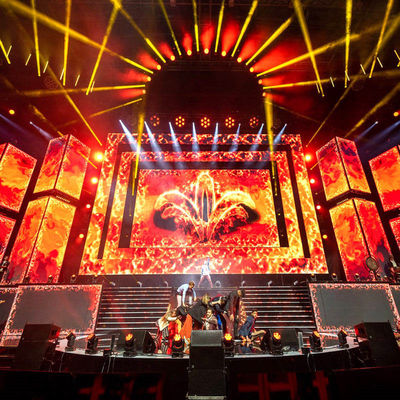 P4 Indoor Rental LED Display SMD1515 ROHS Certificated For Events Stages