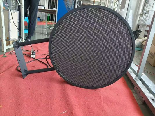 P4 dia-600mm Outdoor round LED Screen Display Outdoor LED LOGO Screen