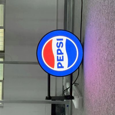 Circle logo led sign customized LED Logo Screen P4 round led display