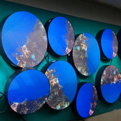 Full Color Round Led Display P4 Video Panel Outdoor IP38-IP65 Rating