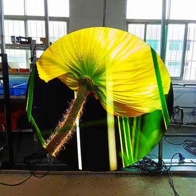 Creative 220V Indoor Circular Round Led Screen Display For Retail Advertising