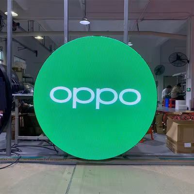 Creative 220V Indoor Circular Round Led Screen Display For Retail Advertising