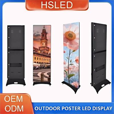 Affichage LED Affichage debout Affichage d'écran Affichage publicitaire LED 640*1920 Affichage extérieur LED